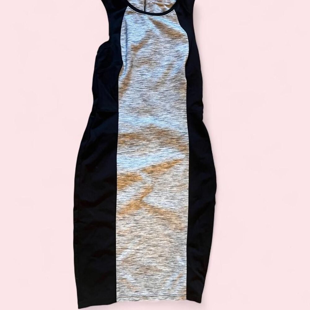 Athleta Women's Grey and Black Dress
